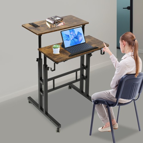 Mobile stand desk - mobile, small